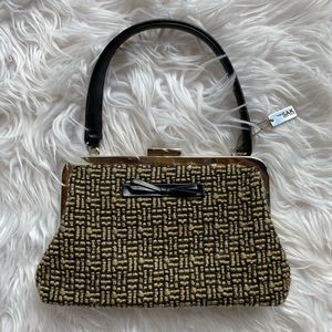 Lovely black and cream small handbag - The Sak
